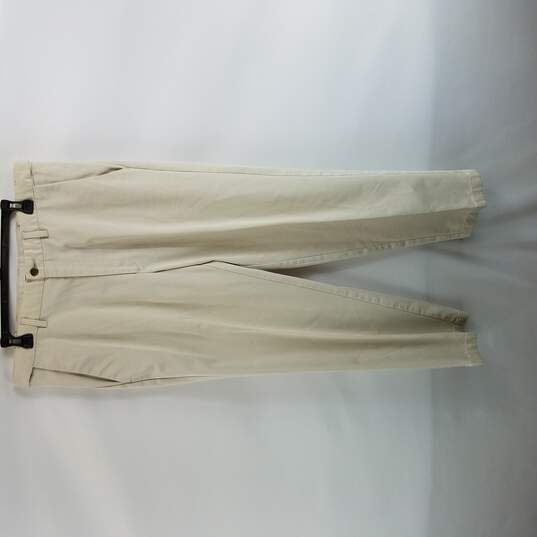 Haggar Men Dress Pants Vanilla Size 34 X 31 M image number 1