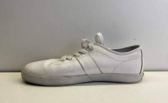 Ralph Lauren White Sneaker Casual Shoe Men 9.5 image number 2