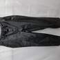 Madewell Black Vegan Leather Boot Cut 5 Pocket Pants WM 28 image number 1