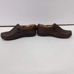 Clarks Women's Brown Leather Shoes Size 7.5 alternative image