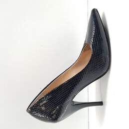 Inc International Concept Women's Kaimi Black Snake Print Heels Size 7.5