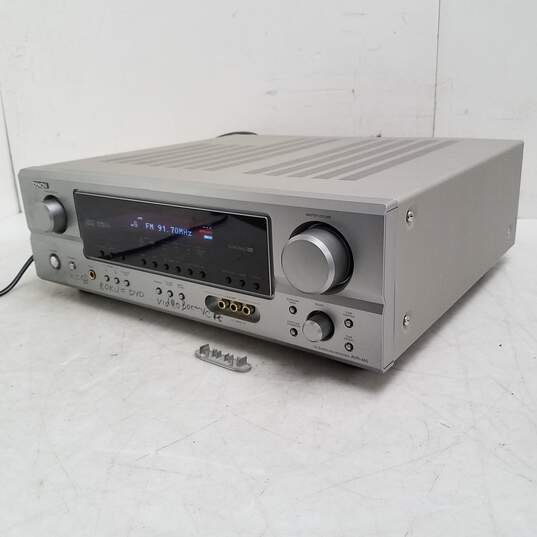 Denon AVR-485 6.1-Channel Surround Sound Silver A/V Home Theater Receiver *Powers On P/R+ image number 1
