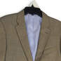 Mens Brown Notch Lapel Long Sleeve Single Breasted Two Button Blazer Sz 41R image number 3