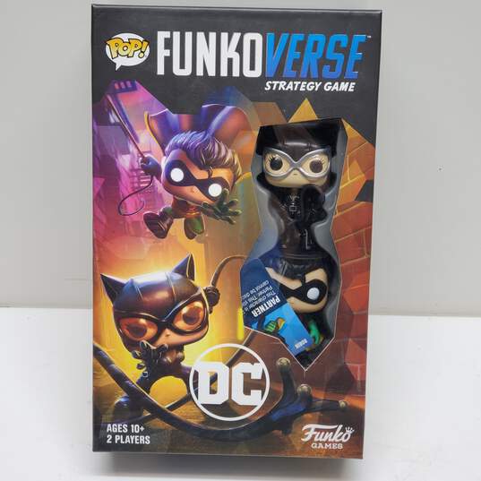 POP FunkoVerse Strategy Game Catwoman Robin image number 1