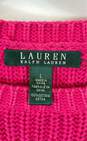 Ralph Lauren Women Pink Knitted Sweatshirt L image number 3