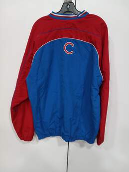 Men's MLB Genuine Merchandise Chicago Cubs Pullover Jacket Sz L alternative image