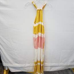 Banana Republic Long Sleeveless Dress Women's Petite Size 0 alternative image