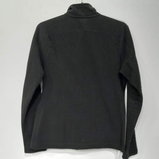 The North Face Black Full Zip Fleece Jacket Women's Size M image number 2
