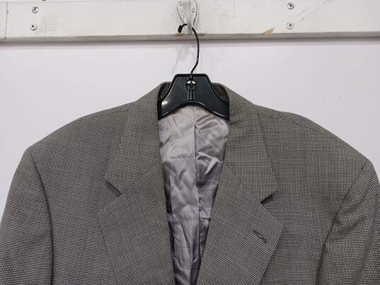 Lands End Men's Wool Gray Blazer Size 42R image number 3