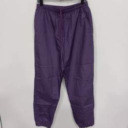 Vintage JC Penney USA Olympic Men's Purple Track Pants Size L