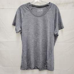 Smartwool MN's 100% Merino Wool Heathered Grey T- Shirt Size XL