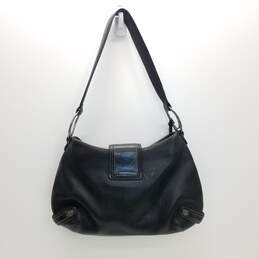 Brighton Pebble Leather Shoulder Hobo Bag Black alternative image