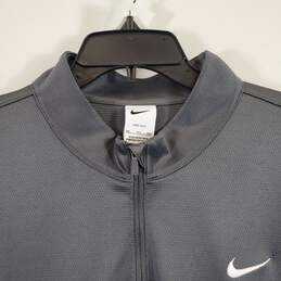Nike Men's Gray Henley Sweater SZ XXL alternative image