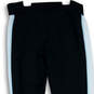 Womens Black White Stripe Pull-On Straight Leg Sweatpants Size Large image number 4