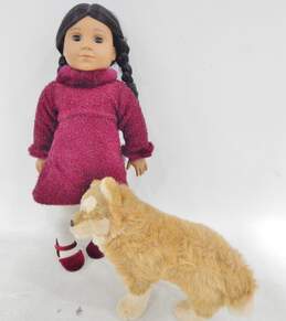 2008 Pleasant Company American Girl Kaya Historical Character Doll W/ Tatlo Wolf Pup Pet