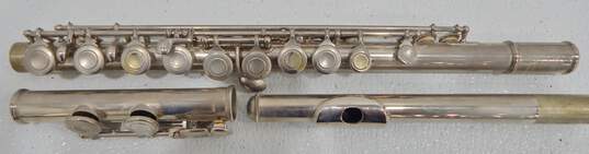 Bundy by Selmer and Artley Model 18-0 Flutes w/ Cases (Set of 2) image number 2