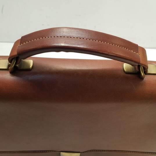 Tandi Brown Leather Suit Case image number 5