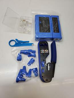 Ethernet Cable Stripping/Cutting Kit w/ Tester alternative image