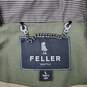Feller Seattle WM's 100% Cotton Zipper & Hood Brown Stripe Parka Size L image number 3