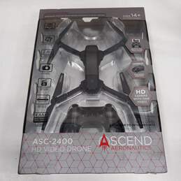 Ascend Aeronautics ASC-2400 720P HD Video Drone NIB