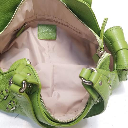 Cole Haan Leather Village Shoulder Bag Green image number 5