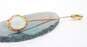 (G) 14K Yellow Gold Opal Stick Pin 2.1g image number 1