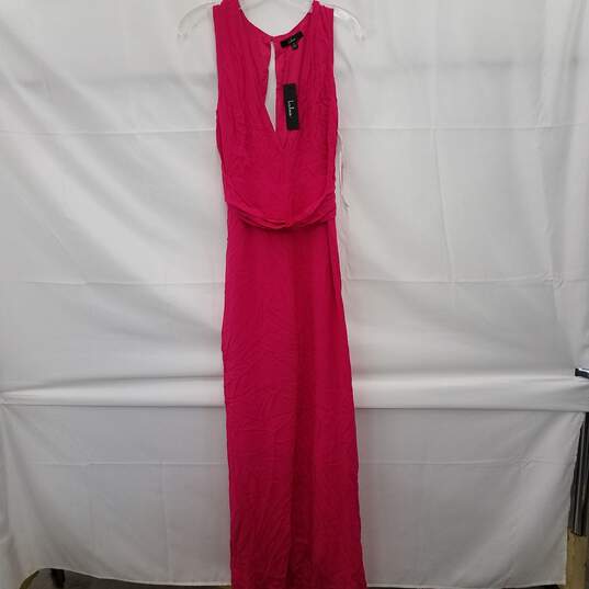 Lulus Pink Jumpsuit NWT Size XL image number 3