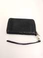 Michael Kors Black Leather Zip Wallet image number 6