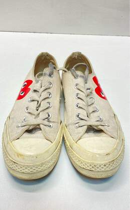 Converse X Comme Des Garcons Play 70 Low Sneakers White 7 alternative image