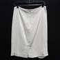 Ralph Lauren Women's White Leather Trim Skirt Size 6 image number 1