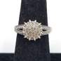 Sterling Silver Melee Diamonds Sapphires Evil Eye 7in Bracelet Sz 6 1/2 Ring Pendant Bundle 3pcs 6.2g image number 2