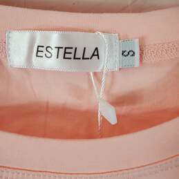 Estella Women Multicolor Bedazzled Vogue T Shirt Sz S NWT alternative image