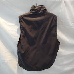 Nikken Full Zip/Button Black Thermowear Vest Jacket Size S alternative image