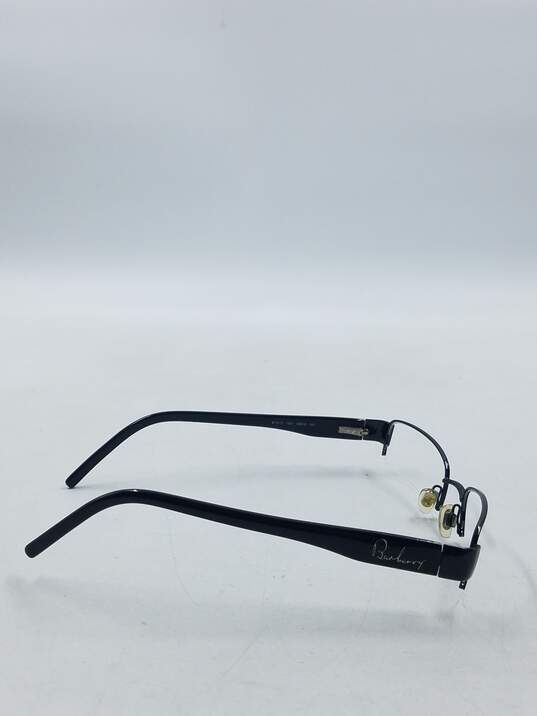 Burberry Black Rimless Rectangle Eyeglasses image number 5