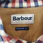 Barbour Men's Plaid Button Up SZ L/XL image number 2