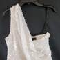 Marciano Women's White Sequin Dress SZ S image number 2