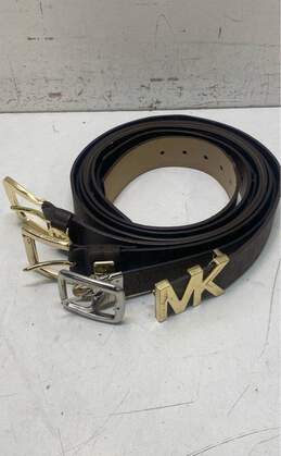 Bundle of 4 Michael Kors Brown Belt