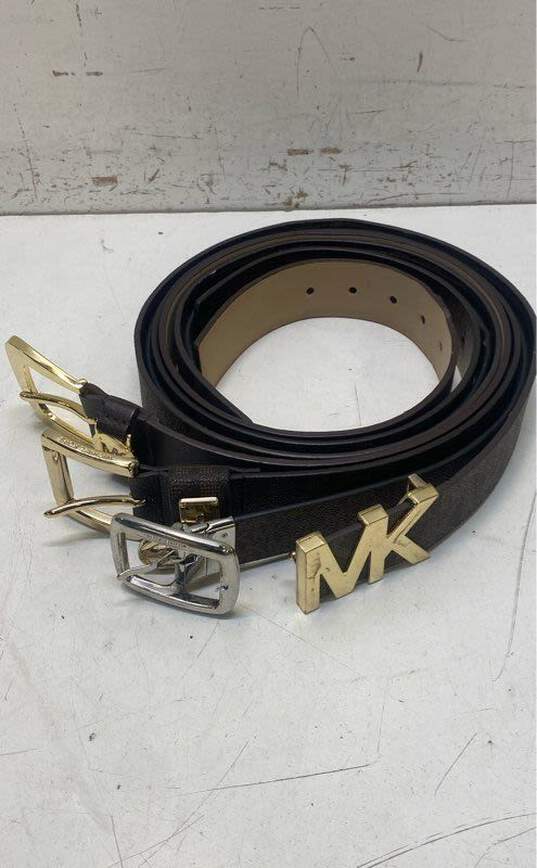 Bundle of 4 Michael Kors Brown Belt image number 1