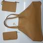 DKNY Leather Hobo Handbag w/Wallet Pouches image number 1