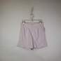 NWT Womens Pleated Front Slash Pockets Tennis Chino Shorts Size Medium image number 1