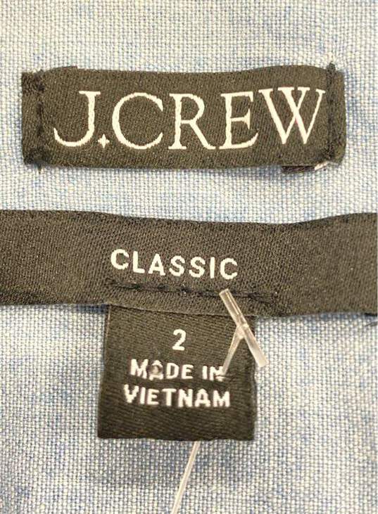 J. Crew Blue Long Sleeve - Size 2 image number 3
