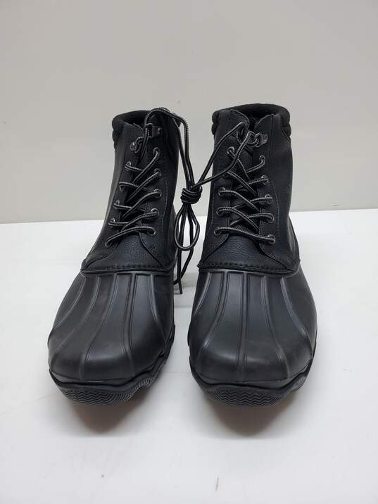 Sperry Mens Black Boots Top-Sider Size 10.5 image number 2