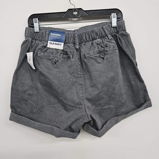 Grey Cut Off Shorts image number 2