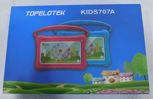 Topeltek Kids707A 7" Tablet White 32GB IOB W/ Manuals image number 1