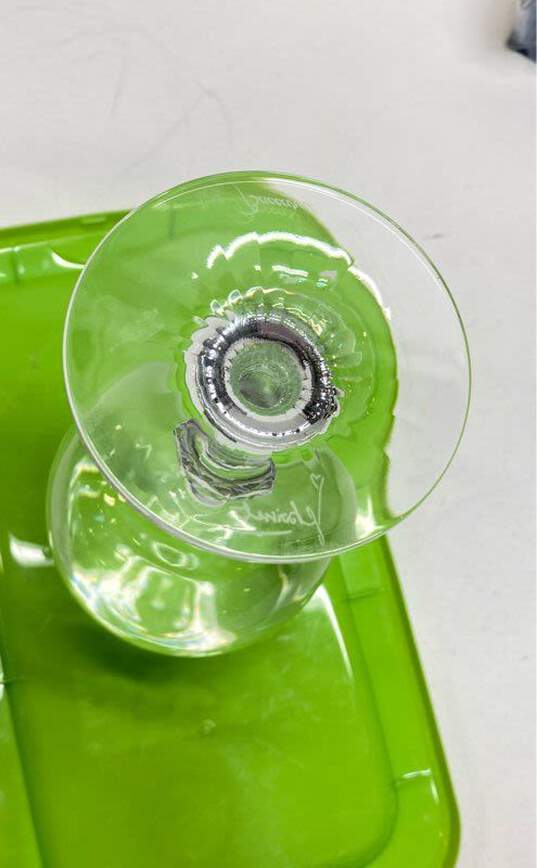Baccarat Wine Glasses Designer Stemware by Jean-Charles Boisset 2 set Pc. image number 10