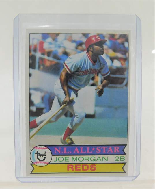1979 HOF Joe Morgan Topps All-Star Cincinnati Reds image number 1