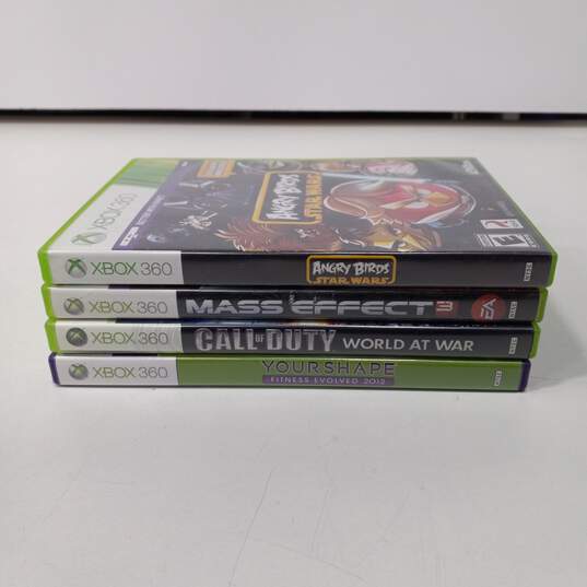 Bundle of 4 Microsoft Xbox 360 Video Games image number 3