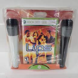 LIPS (Microsoft Xbox 360, 2008) Bundle with 2 Wireless Microphones - Sealed #2