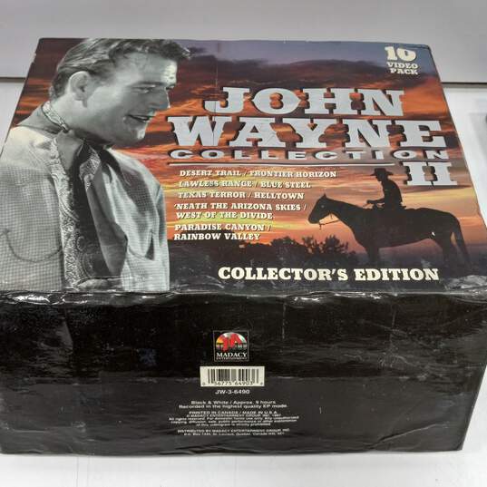 Bundle of "Band Of Brothers" And "John Wayne Collection II" VHS Tape Sets image number 6