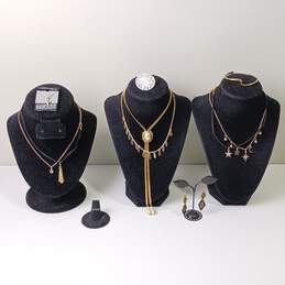 Gold Tone Texas Themed Costume Jewelry Collection